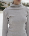 BASERANGE 24 Autumn/Winter Hanifa Hoodie Portugal BAS-TOHH-RC-WI24-HH Mixed Grey
